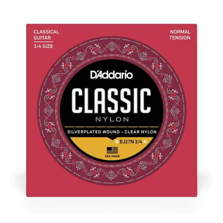 Jogo Cordas D'Addario EJ27N 3/4