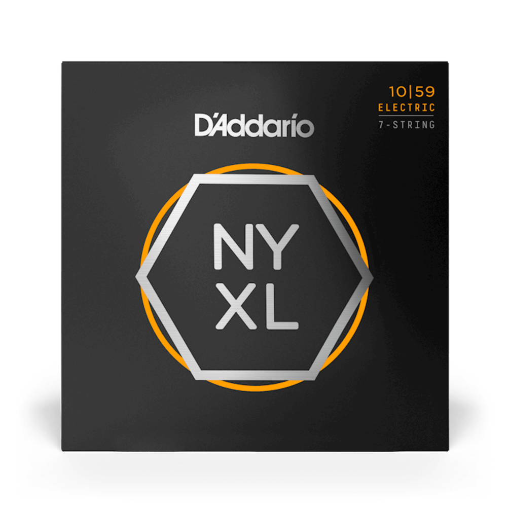 Jogo Cordas Elétrica D'Addario NYXL 10-59 (7 Cordas)