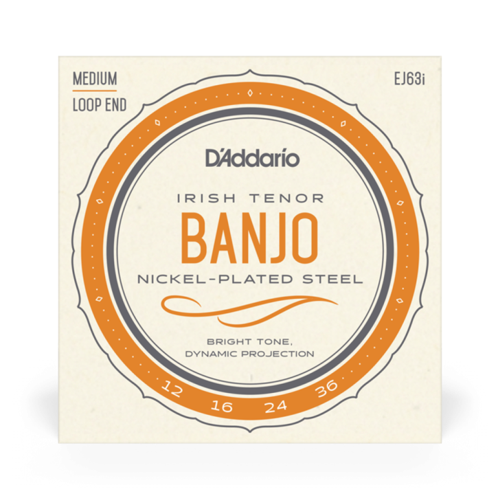 Jogo Cordas Banjo Irish Tenor D´Addario EJ63i