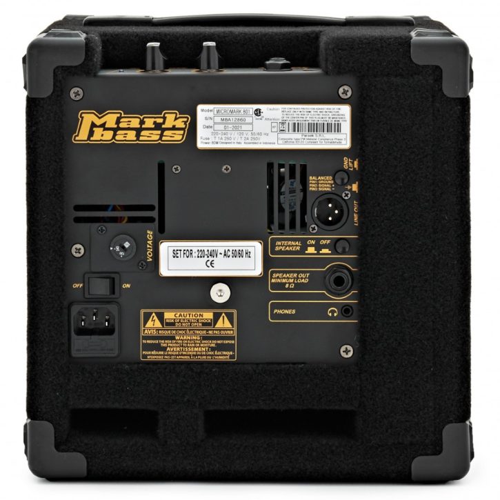 Combo Markbass MICROMARK 801-1X8 - 50 W - Image 3