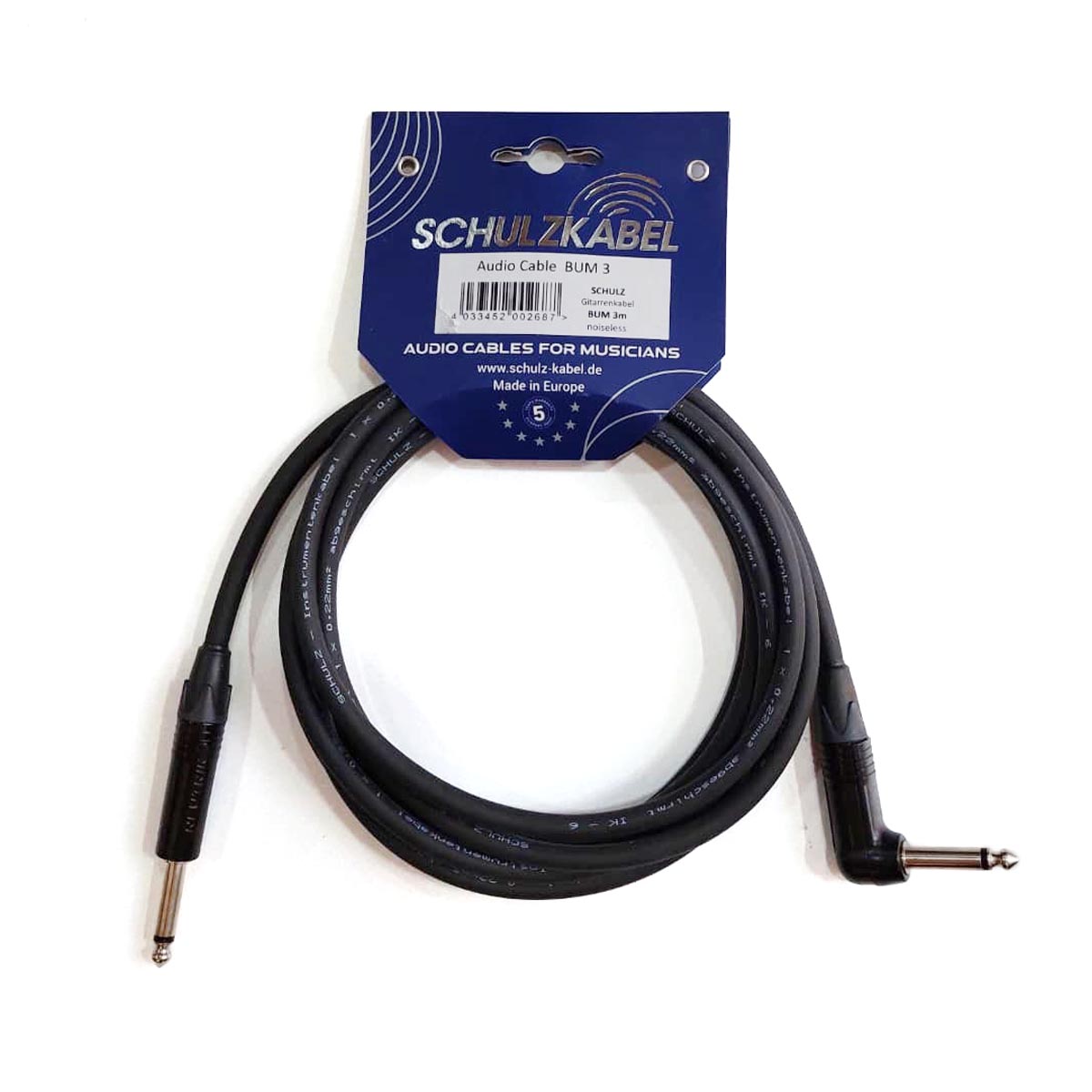 Cabo Schulzkabel Instrumento BUM 3